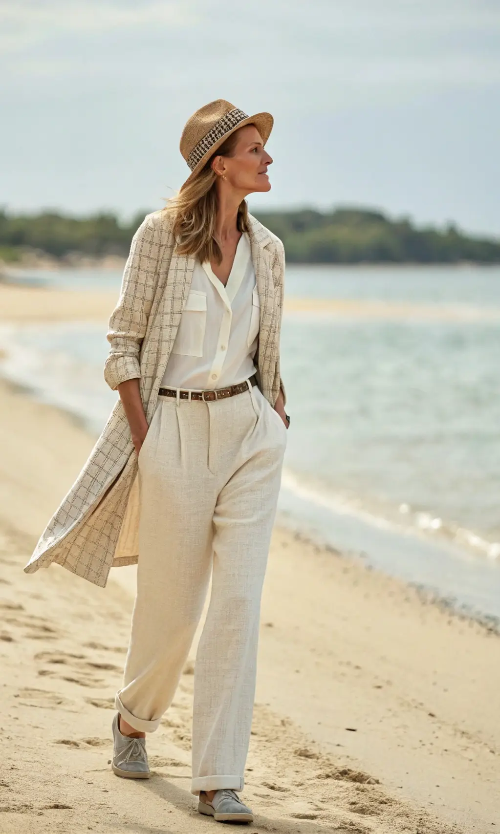 Breezy Linen Ensemble for Coastal Comfort