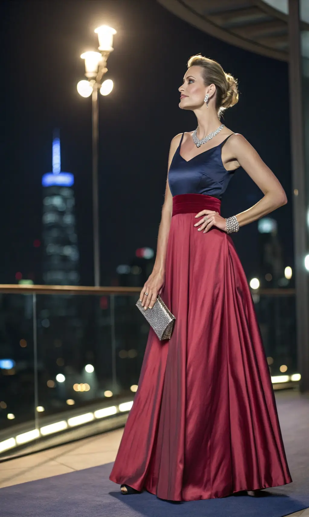 Glamorous Evening Maxi Skirt Statement