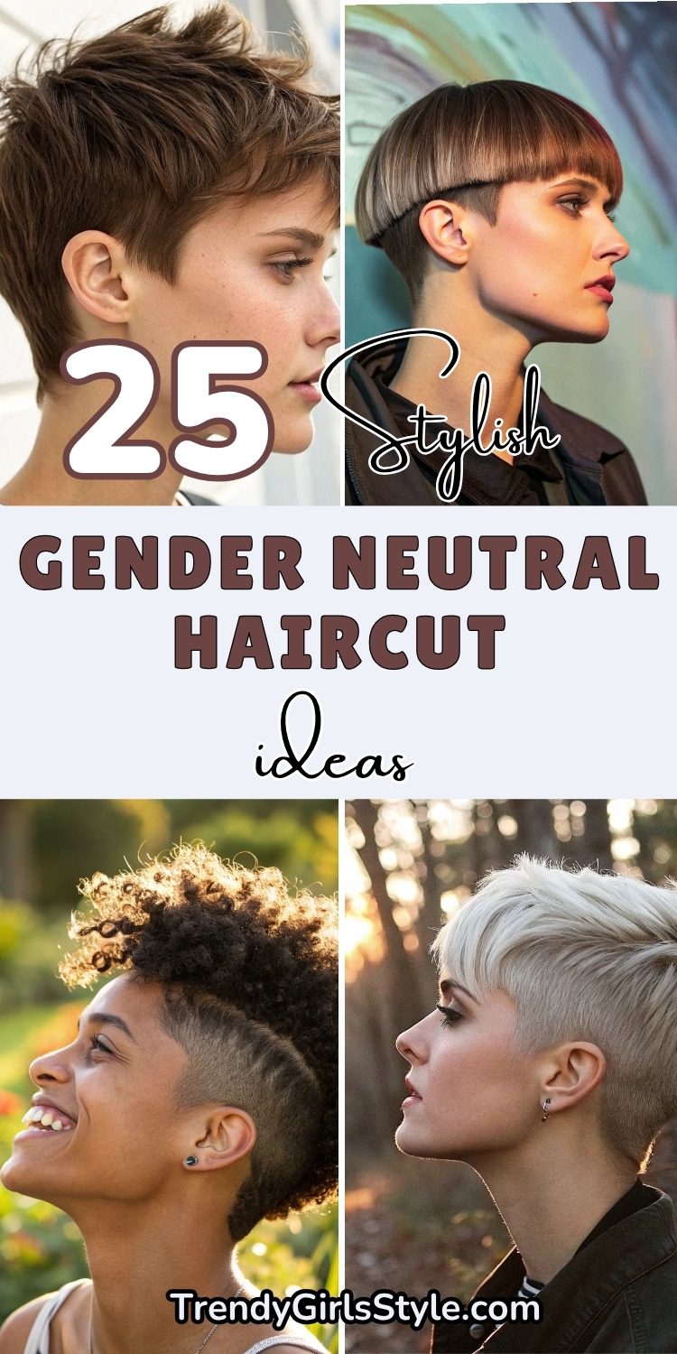 25 Stylish Gender Neutral Haircuts Ideas