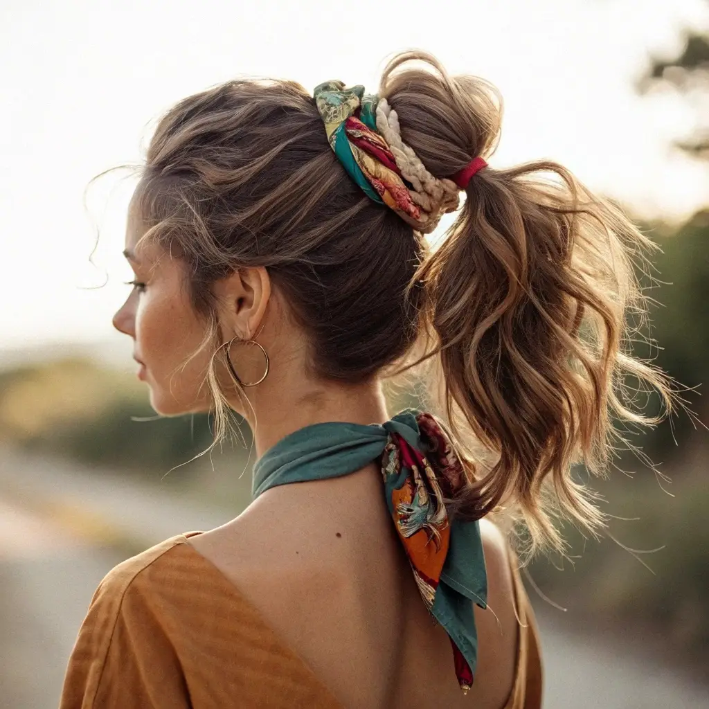 Accessorized High Pony
