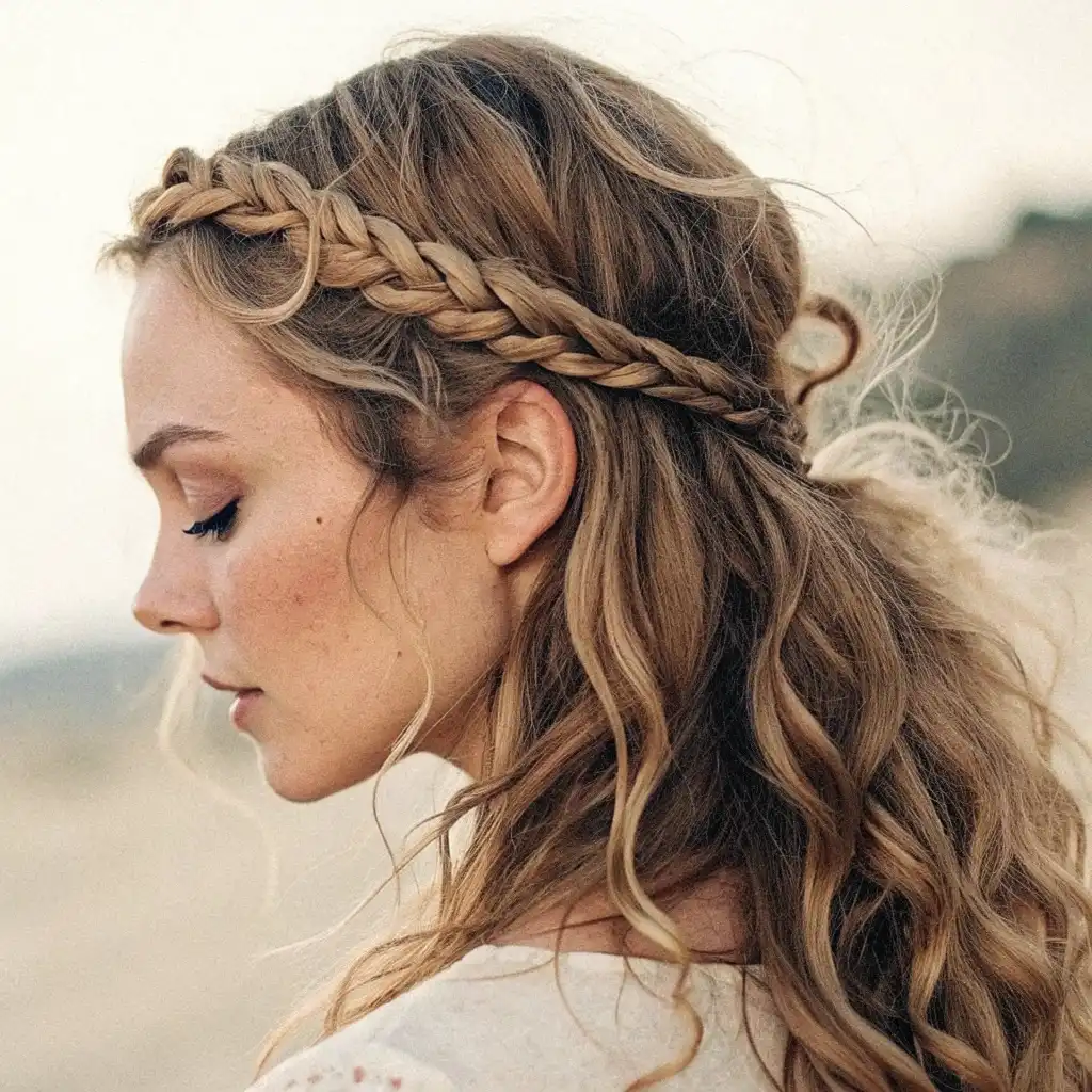Ethereal Braided Crown