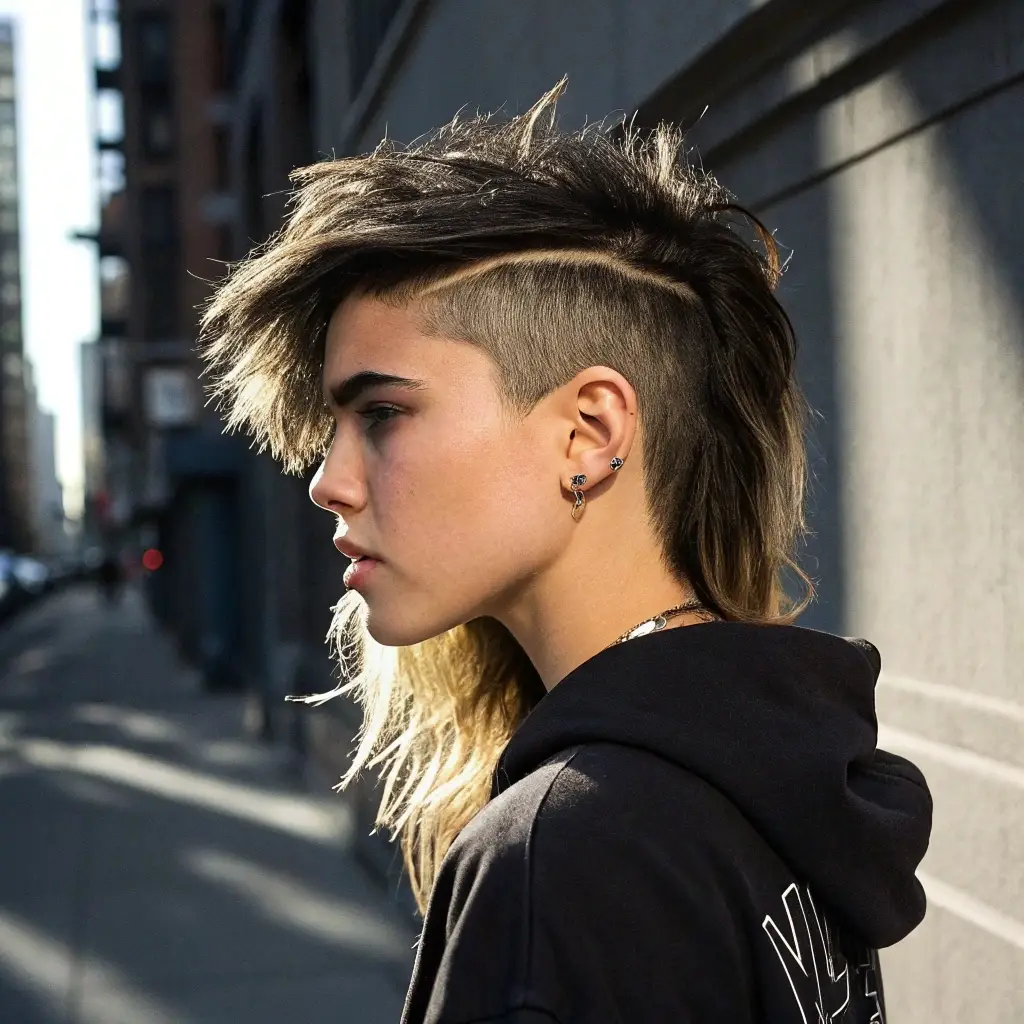 Free-Spirited Face Braids