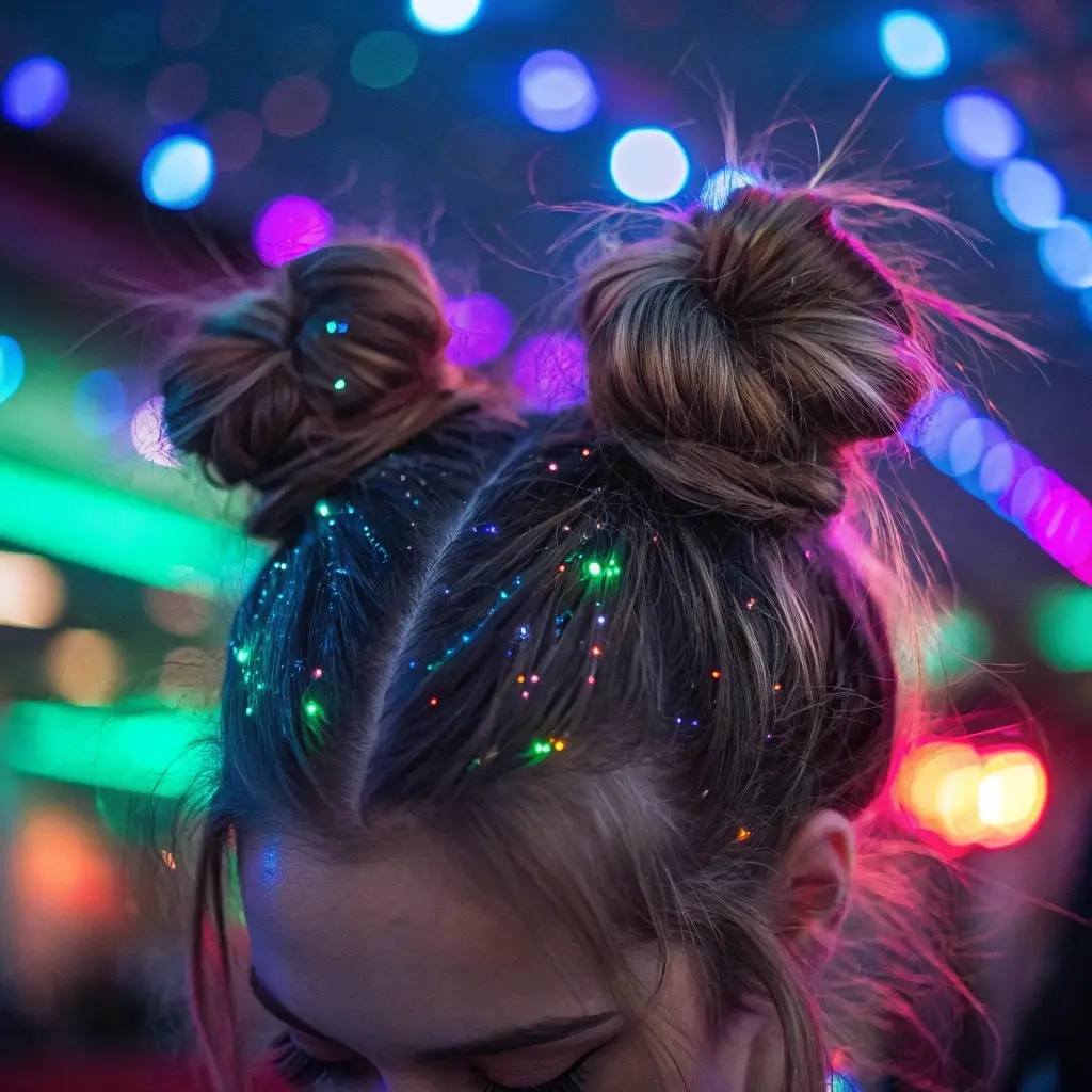 Grunge Space Buns