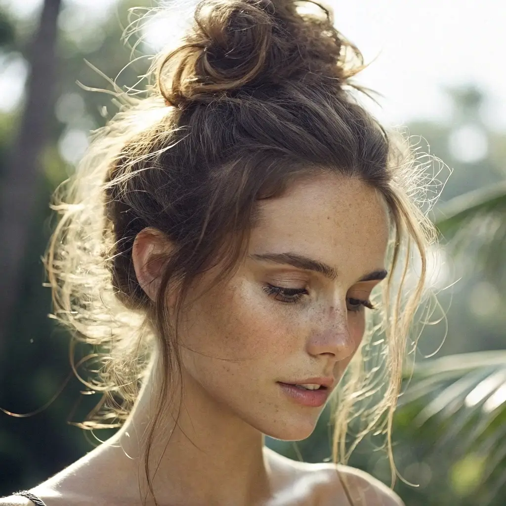 Messy Top Knot