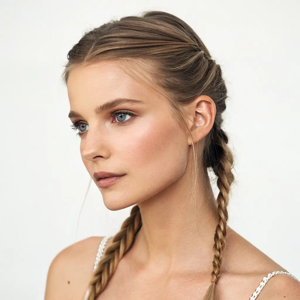Simple Grunge Pigtails