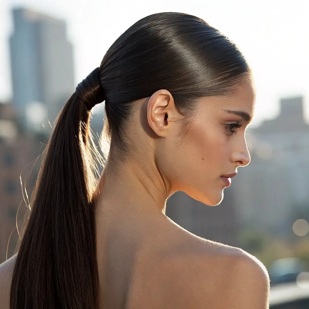Sleek High Ponytail