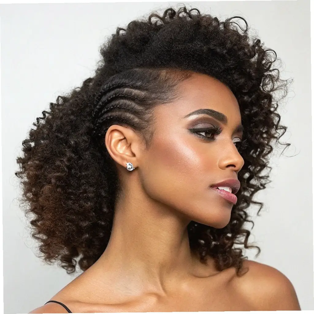 The Defined Side Part