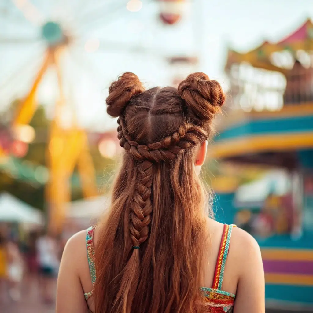 The Festival Braids and Buns