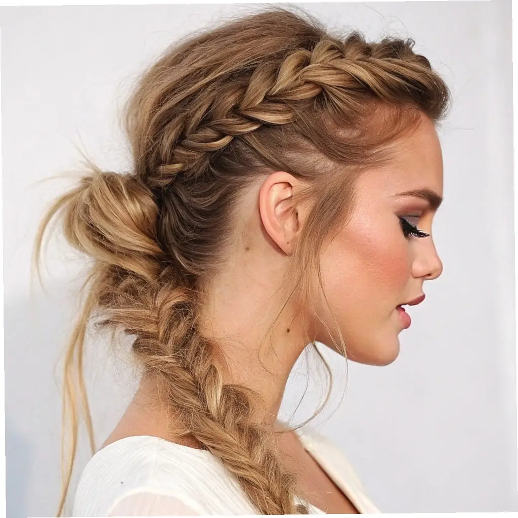 The High-Volume Fishtail Braid