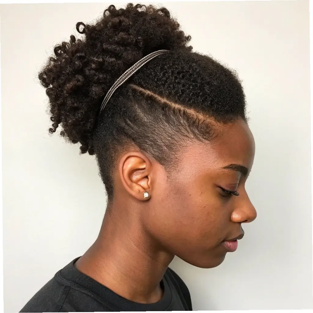 The Sleek High Puff