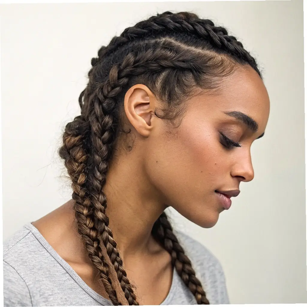 The Twin Braids