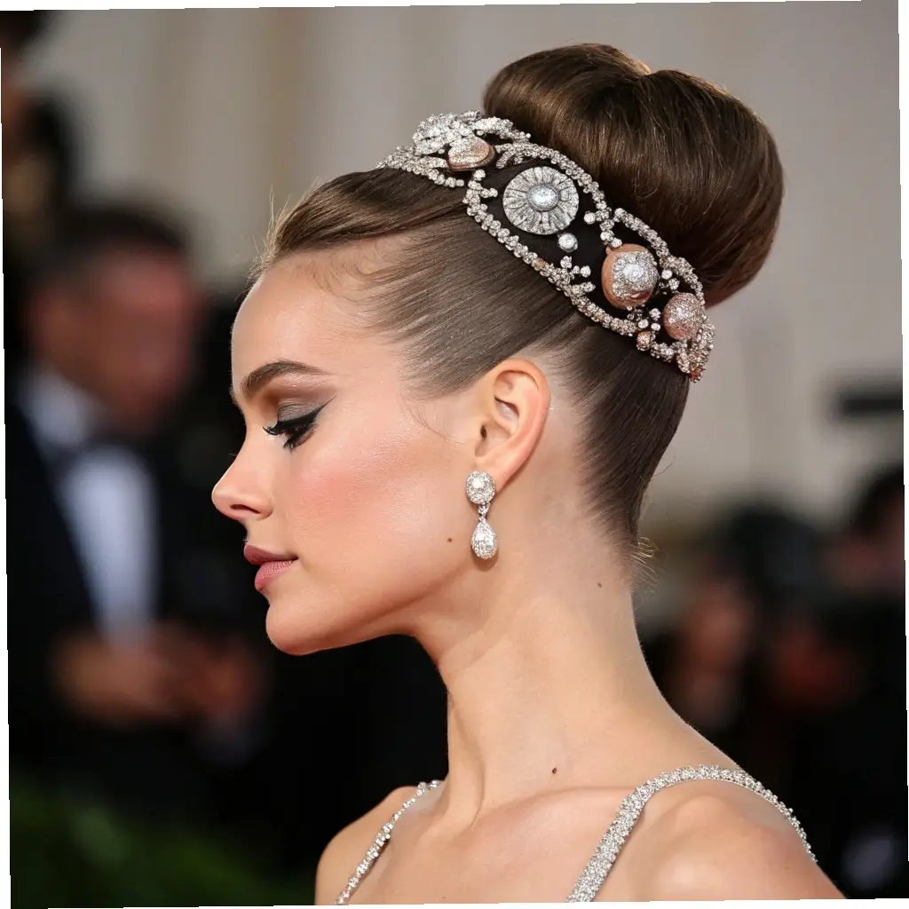 The Voluminous Pixie with a Side Sweep