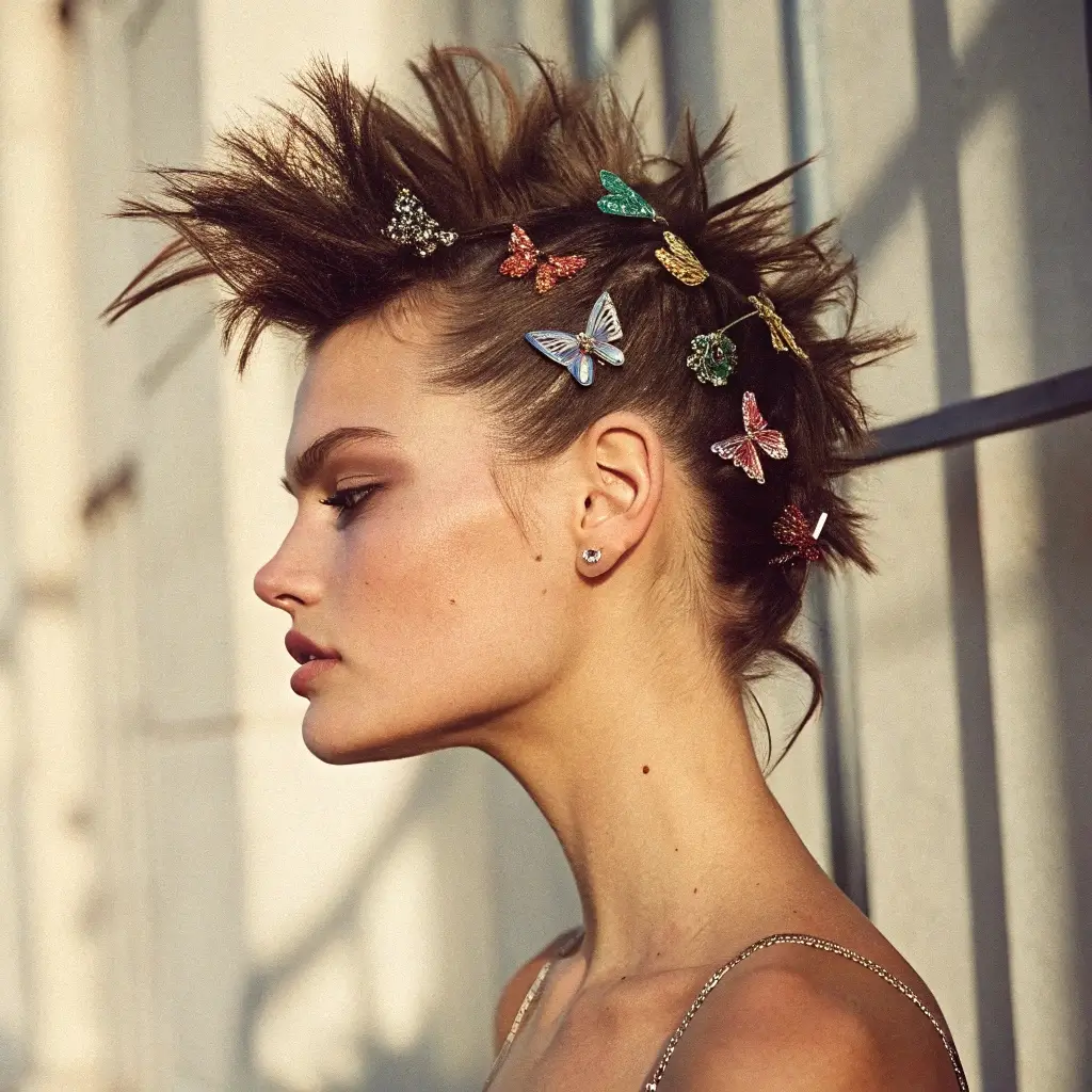 Whimsical Spiked Mohawk