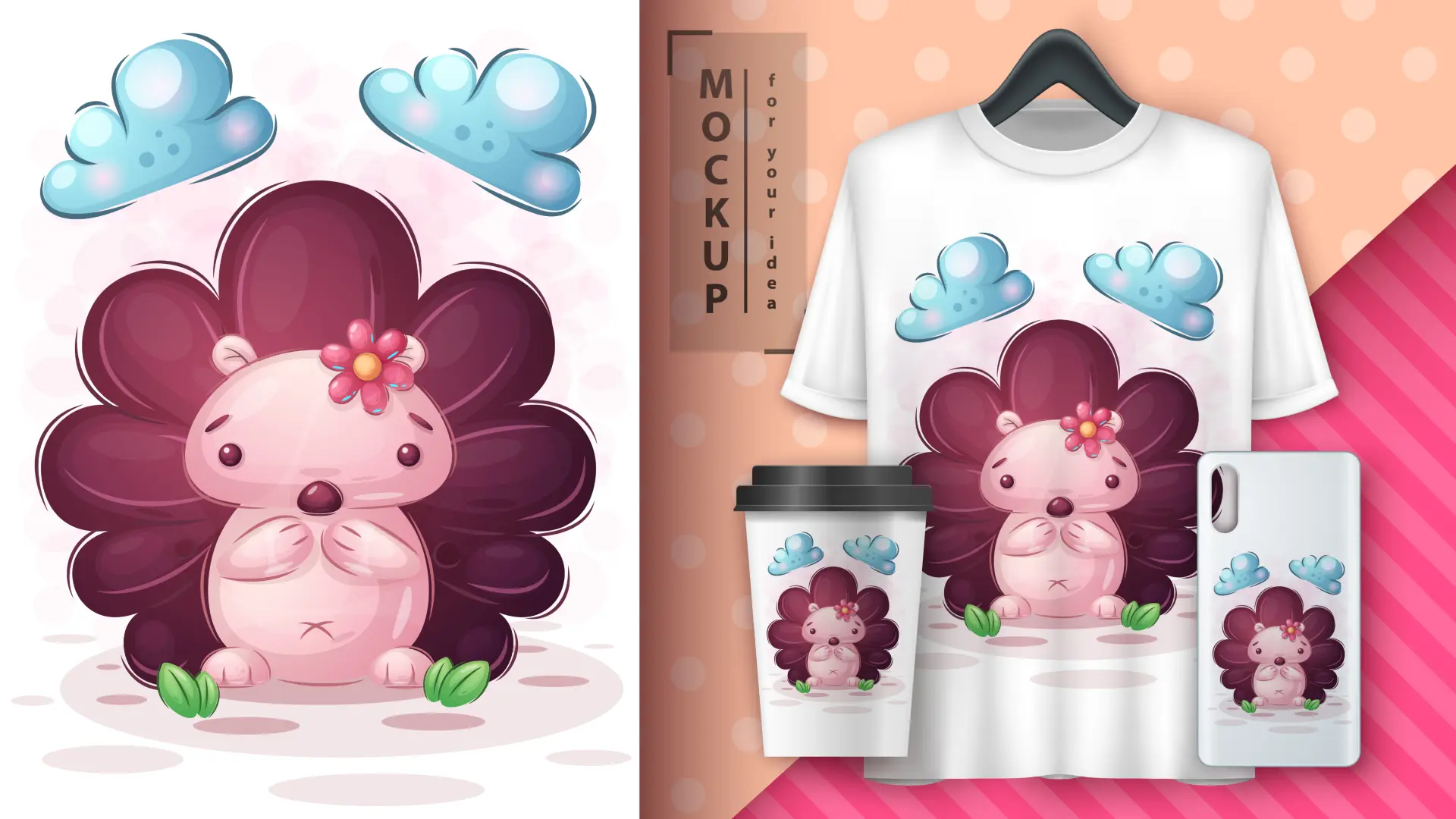 Print-on-Demand (Designs on T-Shirts, Mugs, etc.)