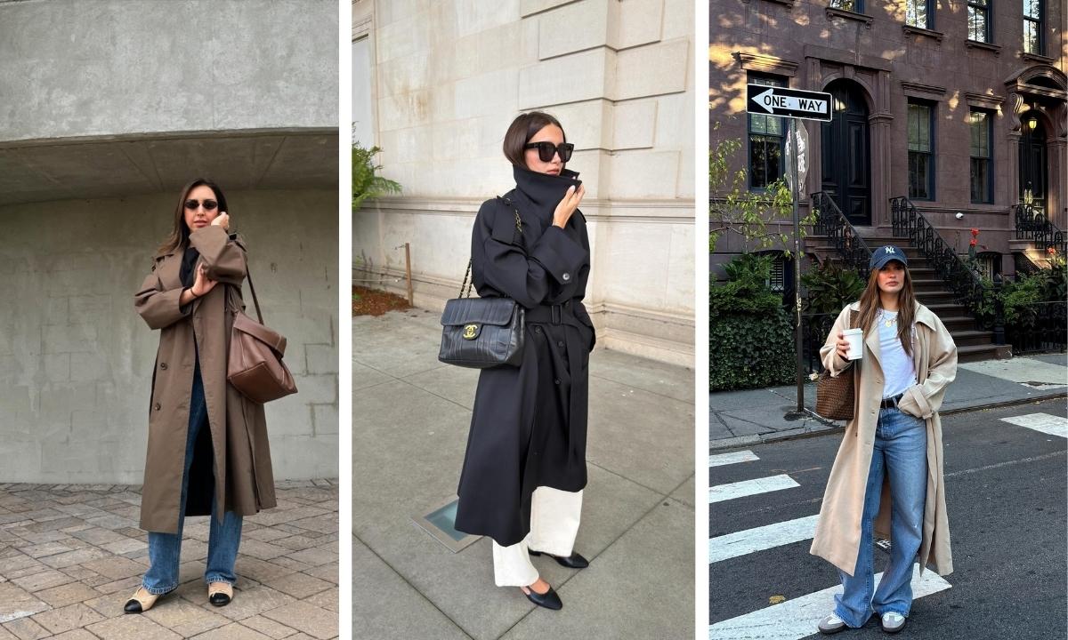 Fall Outfits With a Trench Coat