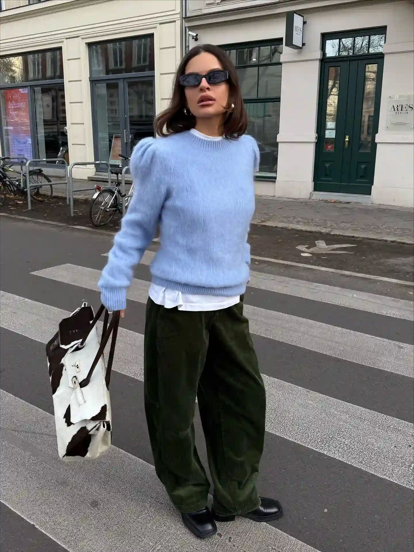 Let a Thin White Layer Peek Out Under a Soft Sweater