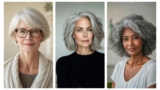 20 Trendy Short Hairstyles For Women Over 50 with Gray Hair