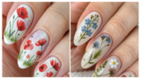 24 Gorgeous Flower Nail Art Designs – Dainty Styles to Amaze!
