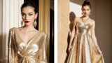 22 Gold Sequin Sparkly Dress Ideas